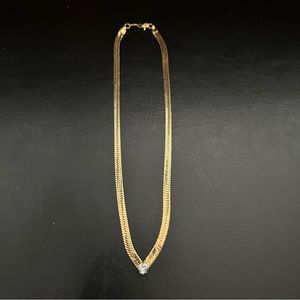 Gold Necklace with Heart (not sure if it’s solid gold)